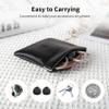 1 Pack Earphone Storage Case Bag for IEM,in Ears,Earbuds,Portable Carrying Storage Case,Travel Bag Leather Jewelry Pouch, Kbear BP01 Suitable for KZ ZS10/ZS10 Pro/ZST/ZS10 PRO X/AS10/AS16/CastorZA12 view 4