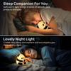 Cute Panda LED Night Light, Dimmable Squishy Night Lamp, Silicone Night Bedroom Lamp, USB Rechargeable Desktop Light, Bunny Alarm Clock, Gift for Kids Girls Boys, Family, Friend, Lover, Room Decor view 4