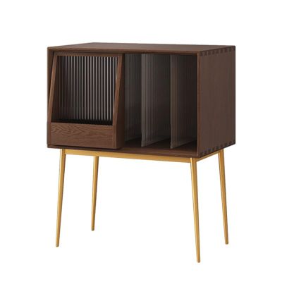 CD Record Storage Rack Record Storage Rack Cabinet Metal Movable Sliding Door CD Record Storage Box
