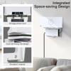 Starlink Gen 3 Router Mount 2 in 1, with Cable Caddy, Starlink Standard V3 Mesh Router and Star Link Gen 3 Power Supply Mounting Kit, Wall Holder Mesh Node Holder view 2