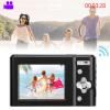 2.7K 48MP Digital Camera, HD Screen and 8X Zoom, Autofocus Camera, Easy to Use, Portable Size, Ergonomic ABS Material, 2.4 Inch Digital Camera with 128GB Memory Card, 700mAh view 3