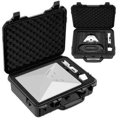 Welllifein Starlink Mini Case, IP67 Waterproof Travel Hard Case for Mini Starlink, Heavy Duty Carrying Bag for Starlink Accessories, Military-Grade Foam Protection, for Travel Outdoor Camping