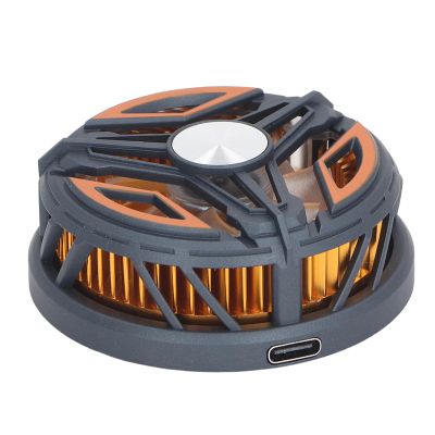 Semiconductor Phone Cooler, Mobile Gaming Fan with Quiet Design, Magnetic Charging Technology with 7 Blades High Speed Wheel Air Volume