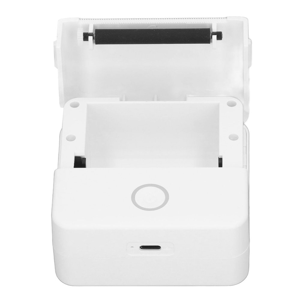 JAOCDOEN Mini Portable Printer Mini Thermal Printer Portable Pocket Tool for Student with Paper Roll Charging Cable