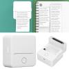 JAOCDOEN Mini Portable Printer Mini Thermal Printer Portable Pocket Tool for Student with Paper Roll Charging Cable view 2