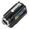 1080P Video Camera High Definition 16MP Digital Zoom USB Recorder with Rotatable Screen for Travel (Black) view 2