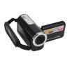 1080P Video Camera High Definition 16MP Digital Zoom USB Recorder with Rotatable Screen for Travel (Black) view 4