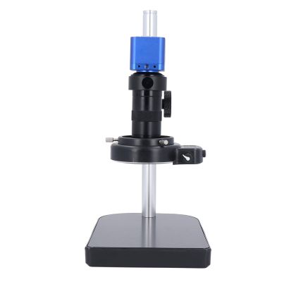 24MP Camera, 1080P Video, 310mm Adjustable Arm, Industrial Microscope Camera with 130X Lens, 144 LED Light (US Plug)