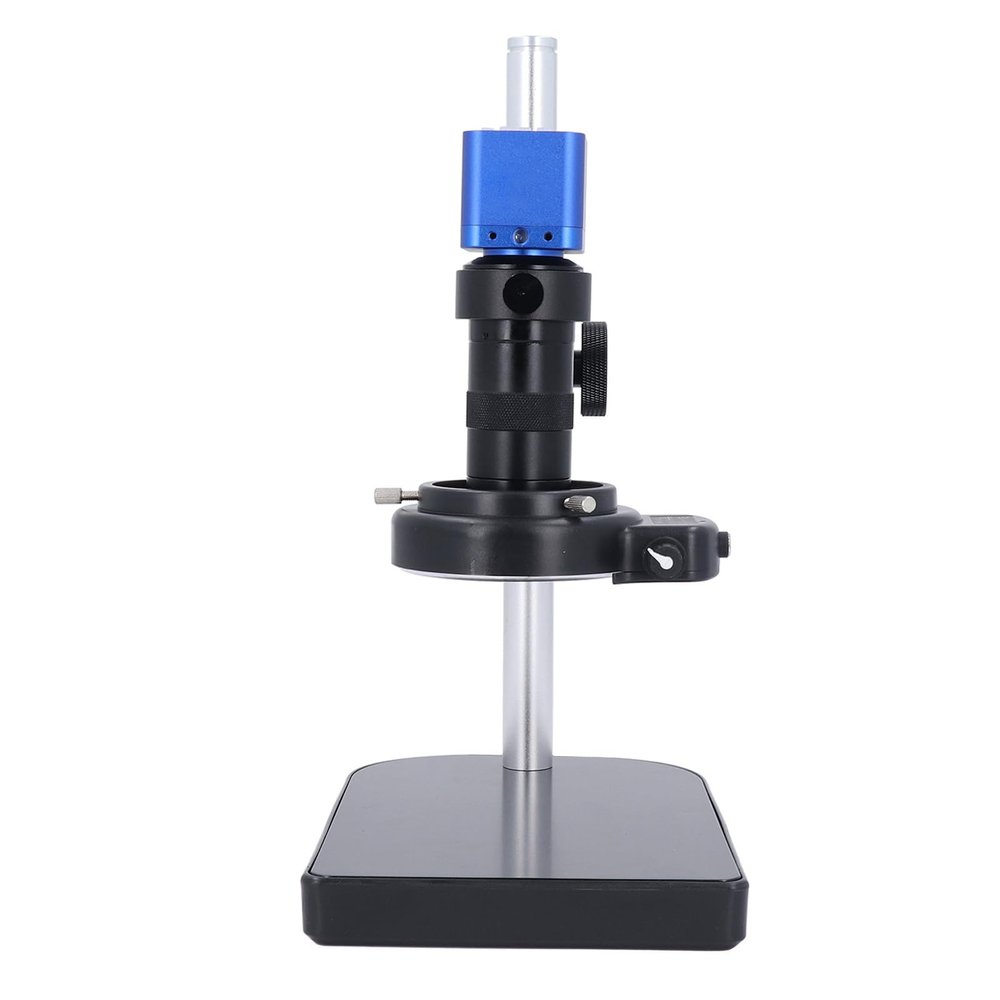 24MP Camera, 1080P Video, 310mm Adjustable Arm, Industrial Microscope Camera with 130X Lens, 144 LED Light (US Plug)