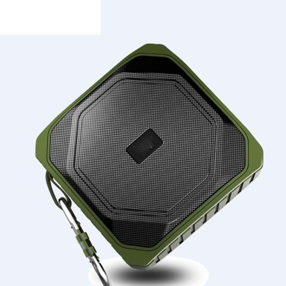 HIONJIN Outdoor Waterproof IPX5 Portable Speaker 4.2 Stereo Surround Subwoofer Bass Loudspeaker AUX