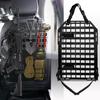 21.3"*14.2" Rigid MOLLE Panel for Vehicles,Tactical Car Seat Back Organizer and Storage Back Seat Truck Mount Rack Panel,Tactical Gear Holder Pouch Holster Mount Rack Modular Storage Plate view 1