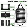 21.3"*14.2" Rigid MOLLE Panel for Vehicles,Tactical Car Seat Back Organizer and Storage Back Seat Truck Mount Rack Panel,Tactical Gear Holder Pouch Holster Mount Rack Modular Storage Plate view 2