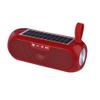 HIONJIN Rechargeable Speaker HiFi Stero Mobile Speaker Solar Power Noise Reduction Subwoofer Cordless Loudspeaker(D) view 1