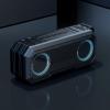 HIONJIN Portable Speaker Flash Light Speaker Bass Stereo IPX7 Waterproof Loudspeaker 12H Playtime(D) view 3