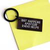 Amateur Radio Keychain Gifts - Shit Happens. Amateur Radio Helps. - Valentine's Unique Gifts from Men to Women view 3