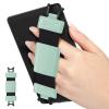 MoKo Soft Hand Strap for 6-8" Kindle eReaders Fire Tablet Kindle/Kobo/Voyaga/Lenovo Kindle E-Book Tablet,Black High-Elasticity Versatile Hand Strap Lightweight Finger Grip Holder,Lychee Tequila Green view 1