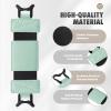 MoKo Soft Hand Strap for 6-8" Kindle eReaders Fire Tablet Kindle/Kobo/Voyaga/Lenovo Kindle E-Book Tablet,Black High-Elasticity Versatile Hand Strap Lightweight Finger Grip Holder,Lychee Tequila Green view 3