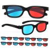 BRIGHTFUFU 10 Pack 3D Glasses with Red Lenses Theater Glasses for 3D Movies Tv Gaming Home Theater Boys and Girls Friendly view 1