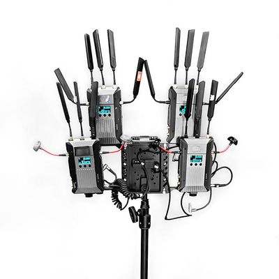 Alvins Camera Wireless Transmission Mount Holder Bracket Expansion Bracket Handle Case 1/4 Screw Fixed Image Transfer Monitor Magic Leg, Black