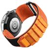 Compatible with Cubitt Viva Pro Smart Watch Band, Lamshaw Quick Release 22mm Rugged Nylon Sports Strap with Woven Loop Design Compatible for Cubitt Viva Pro, Viva, Aura Pro, Aura Smart Watch (Cross Nylon-Orange, 22mm size band) view 1