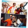 KICHOUSE 10 Pcs Red Cyan Anaglyph Glasses 3D Viewing for Computer Theater Home Theater Stereoscopic Glasses view 3