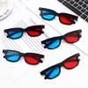 jojofuny 10 Pack 3D Glasses Red Blue Anaglyph for Movies and Games at Home Compatible with Tv Projector Monitor Lightweight Comfortable Frame view 2