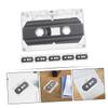 DirectNine Basics 6 pcs Digital Recorder Empty Audio Tapes Cassette Song Tapes Casette Tape Recording Cassette Tapes Clear Audio Cassette Tape Blank Cassettes Cassette Tape Cases Mp3 view 2