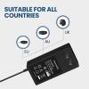PowerHOOD 12V AC/DC Adapter Compatible with GMKtec NucBox G3 Plus Mini PC Inter Twin Lake N150 Windows 11 Pro Small Desktop Computer 12VDC DC12V 12volt 12.0 Volts Power Supply Cord Charger Cable PSU view 2