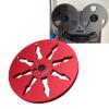 1/4 7 Inch Empty Tape Reel, 8 Hole Open Reel Audio Takeup Reel, Aluminum Alloy Empty Take Up Reel to Reel Hub for TEAC for Revox for Studer (Red) view 4