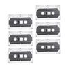 Mikikit 6pcs Blank Audio Cassette Tapes Microcassette Tapes for Recording DIY Recording view 1