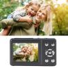 4K Digital Camera for Photography, 64MP Vlogging Camera with 18x Zoom, Small Point and Shoot Digital Camera, 2.4 Inch Screen 1200mAh Retro Travel Camera for Outdoor view 2