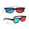 DOITOOL 3D Glasses 3 for Boys and Girls Plastic Movie Theater Glasses with Red Lenses view 2