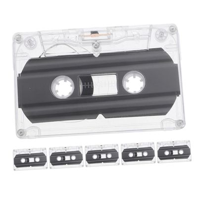 Uonlytech 6pcs Recording Cassette Tapes Blank Audio Tapes for DIY Projects Cassette for Recording