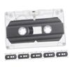 Uonlytech 6pcs Recording Cassette Tapes Blank Audio Tapes for DIY Projects Cassette for Recording view 1