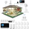 Alarm System for Smart Home Burglar Security GSM/4G Home Alarm Kit with Siren PIR Motion Sensors Remote Controls Window/Door Sensors Tuya Smart Life App Control Wireless WiFi Wireless Alarm System view 4