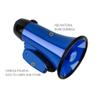 HIONJIN 25W Portable Hand Speaker Megaphone Strap Grip Loudspeaker Play Horn Tour Guide Speakers view 3