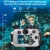 Seafrogs 60m/195ft Underwater Camera Housing for Olympus TG-7  Waterproof Case with 52mm & 67mm Thread, Dual Fiber Optic Ports, Leak Detection, Stainless Steel Mounting Plate (TG-7-white) view 4