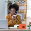 FAPAO Portable Cassette to MP3 Player Mini Tape Player MP3 Converter Built-in Microphone and 3.5mm Headphone Input Software CD Cassette Capture Audio Music Player Compatible with PC Laptop view 4