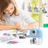 Children Digital Print Camera, 24MP 5V 1080P 720P 2.4in Display USB Kids Instant Print Camera for Girls Boys Toddler (Blue Green) view 3