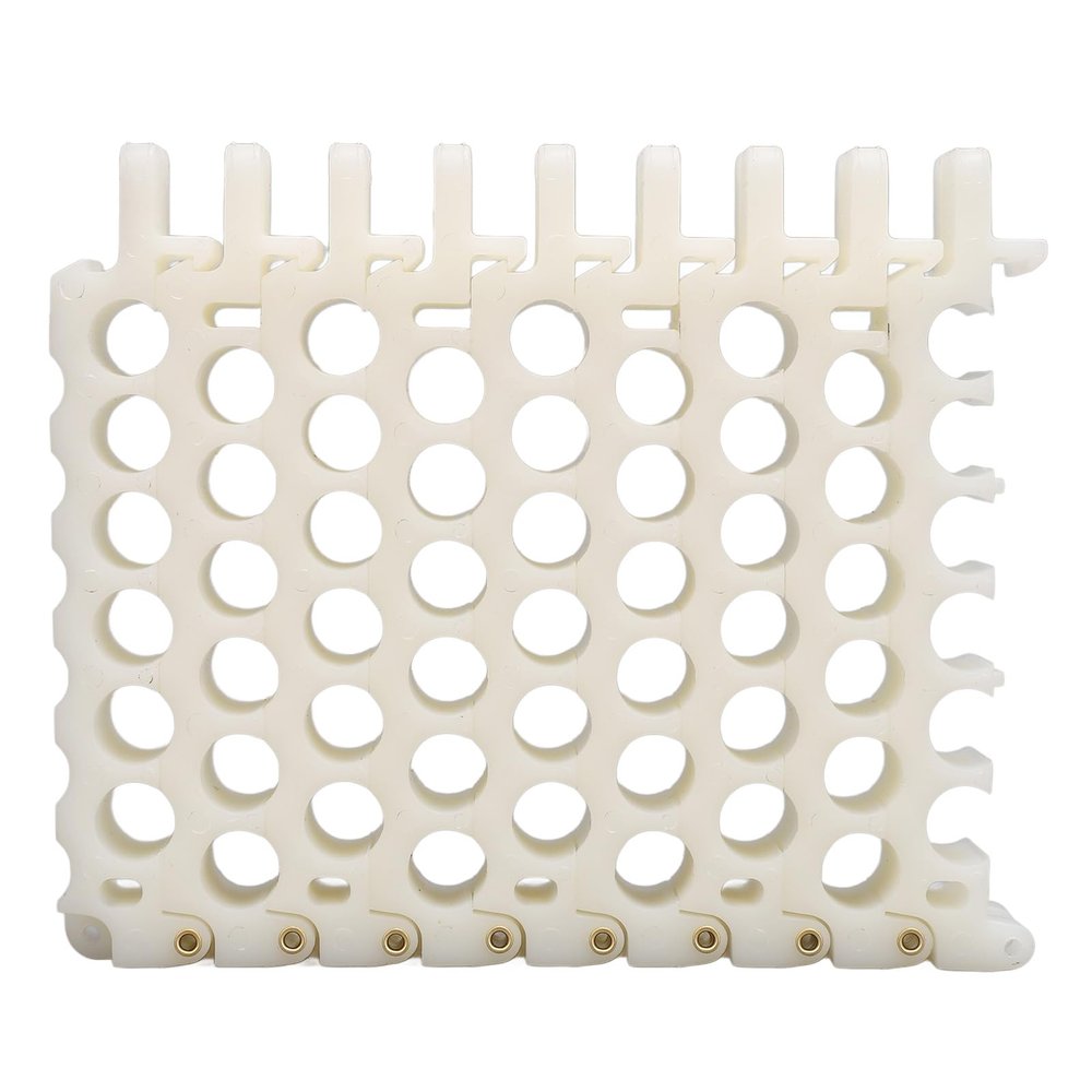 Cable Dresser: 9mm Hole Organizing Bundler Tool Network Cord Hole Comb, Wire Management for Cat5 Cat6 Cat7 (8x6 Holes)