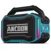 ANCOON Speakers Bluetooth Wireless: 80W(Peak) Loud Speaker with Bass, 20H Playtime, IPX6 Waterproof, Large Jobsite Speakers for Work, Outdoor, Workshop, Garage, Portable Speaker with TWS (Sky Blue) view 1