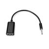 3.5mm Cable Headset Jack Headphone Earphone Splitter Adapter 1 Male to 2 Female Earphone Cord Compatible with The(White,2 Pieces) view 2
