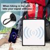 Case Cover Compatible with Starlink Mini, Silicone Satellite Dish Protective Cover with 2pcs Protector Hooks to Hang Satellite Dish on The Backpack for Non-Stop Signal(Black) view 3