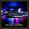 Addlink P21 2TB Portable External SSD, Up to 2,000MB/s Read, USB 3.2 Gen 2x2, Lightweight Storage for Photography, Video, Gaming and Fast backups, for PC Laptop Mac Windows Linux Android PS4 PS5 view 2