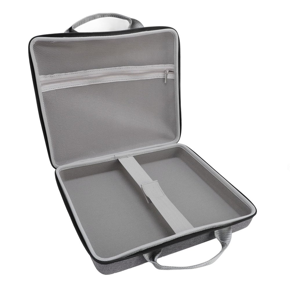 Bewinner Hard Case for Mini Dish Kit, Nylon Ergonomic Handle Mini Case, Scratch Proof Travel Carrying Case for Mount Pipe Adapter Power Cable