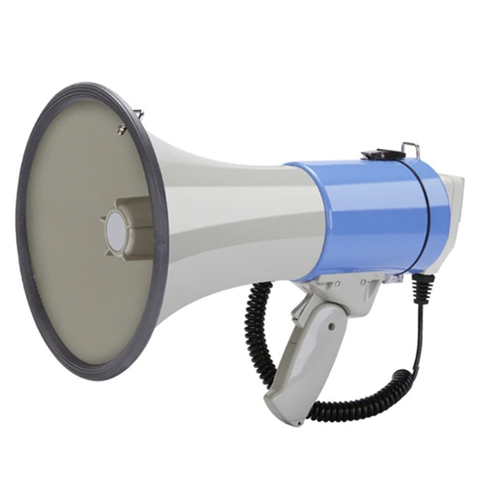 HIONJIN Outdoor Portable Megaphone High Power Speaker Booth 50w Recordable Speaker Tweeter