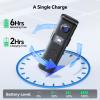 BOBLOV C18 128G WiFi Body Camera: One-Touch Recording and Small OLED Screen for User Friendly, 4Hours Recording, 1080P Wearable Cam with 1/4" Tripod Thread for Biking, Security, Personal Use view 4