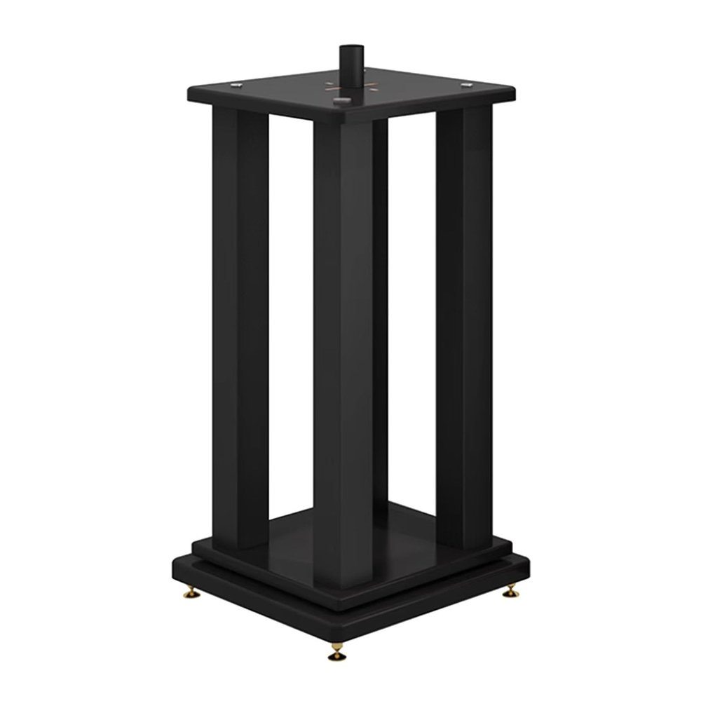 HYDTGZ Universal Floor Speakers Speaker Stand Subwoofer Speaker Stands Shock Absorber Audio Bracket Surround Sound Speaker Stands for Home Theater,D,38x38x80cm