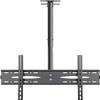 Ceiling TV Mount Bracket for 45 60 Inch Flat Panel TVs Height Adjustable Tilt Swivel 680x450mm Black TV Mount Stand (1m) view 1