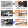 SRNSAEB Long 3 FT Ethernet Cable Hider Floor, Children's Room/Kindergarten Cover for Tv Cables On Wall, Half Round Wire Management Raceway Self-Adhesive - Load 3 Tons(Gold,No. 4 Hold 4 Wire) view 4